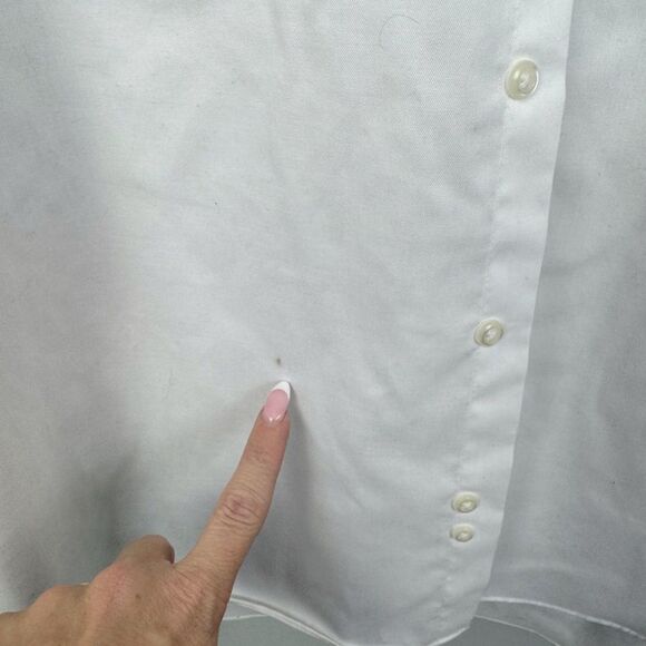 DONALD TRUMP SIGNATURE COLLECTION | Classic White Men's Dress Shirt 16/34-35 - Picture 6 of 9